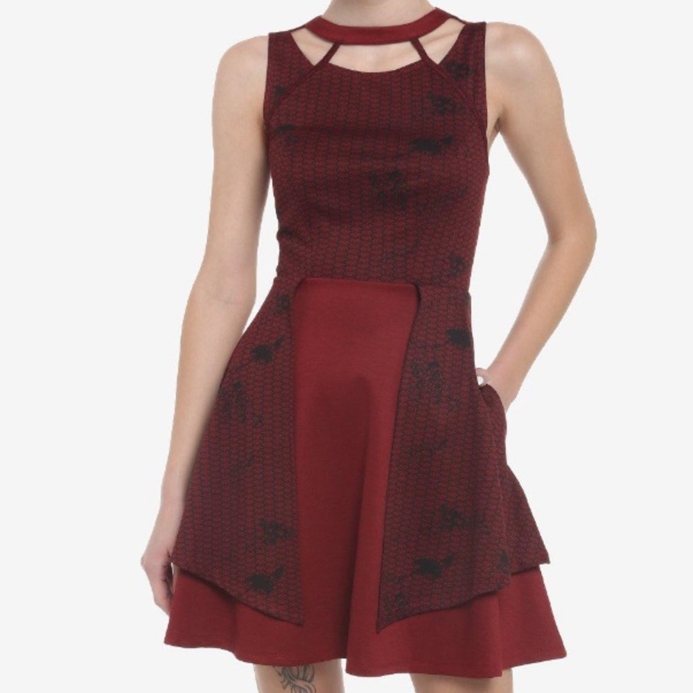 Her Universe Scarlet Witch Doctor Strange Multiverse Of Madness Dress Hot Topic‎